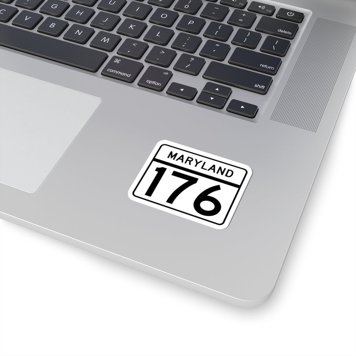 MD Route 176 (Maryland) (Road Sign) STICKER Vinyl Kiss-Cut Decal