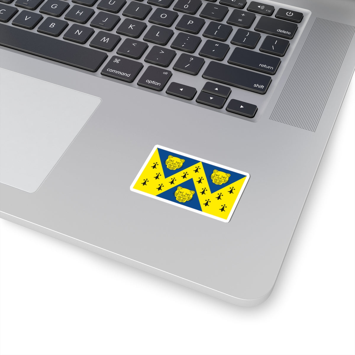 Flag of Shropshire (England) STICKER Vinyl Kiss-Cut Decal