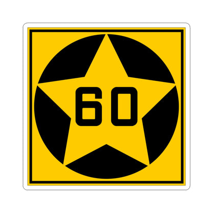MN-60 1920 (Minnesota) (Road Sign) STICKER Vinyl Kiss-Cut Decal