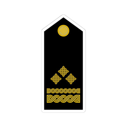 Naramenica svečane odore brigadira HKoV (Croatia) (Military Rank) STICKER Vinyl Kiss-Cut Decal