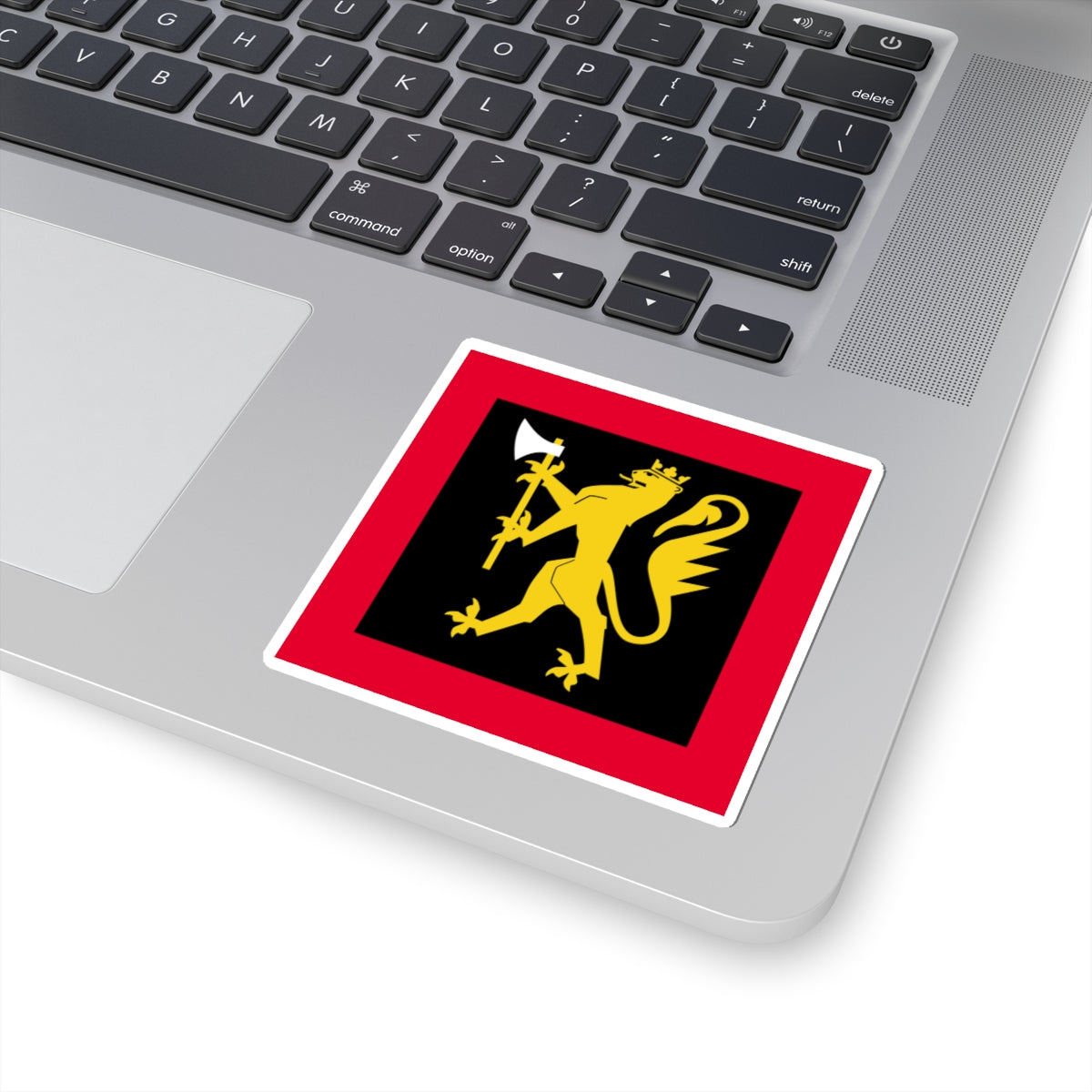 Standard of the Telemark Battalion (Norway) STICKER Vinyl Kiss-Cut Decal