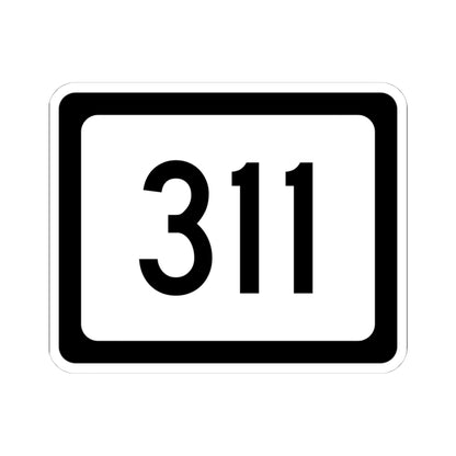 WV-311 (Virginia) (Road Sign) STICKER Vinyl Kiss-Cut Decal