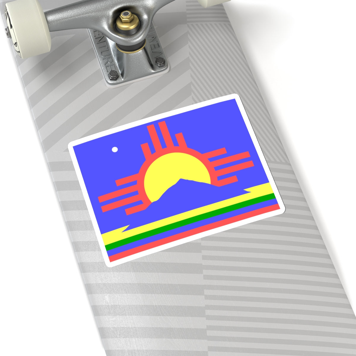 Flag of Roswell, New Mexico - STICKER Vinyl Kiss-Cut Decal