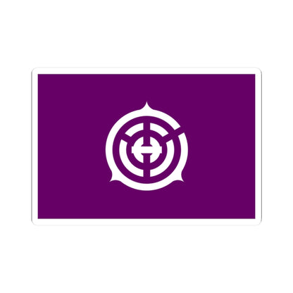 Flag of Musashino Tokyo (Japan) STICKER Vinyl Kiss-Cut Decal