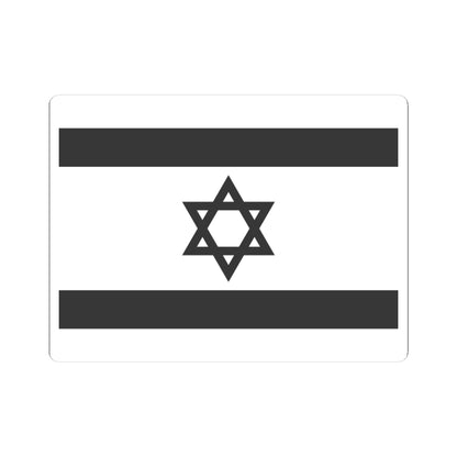 Flag of Israel - White (Israel) STICKER Vinyl Kiss-Cut Decal