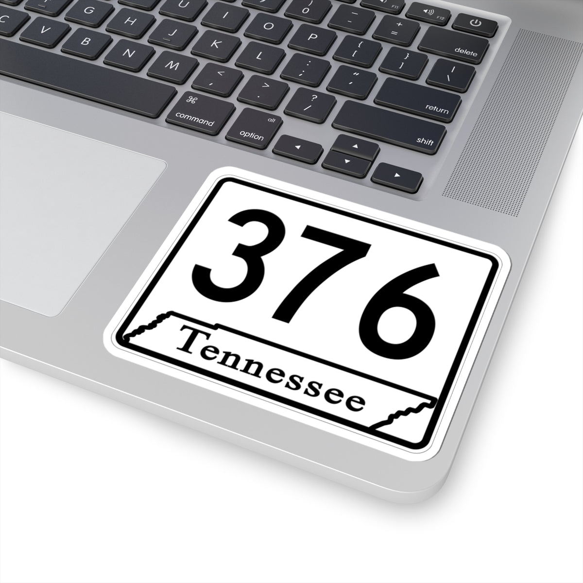 Tennessee 376 (Tennessee) (Road Sign) STICKER Vinyl Kiss-Cut Decal