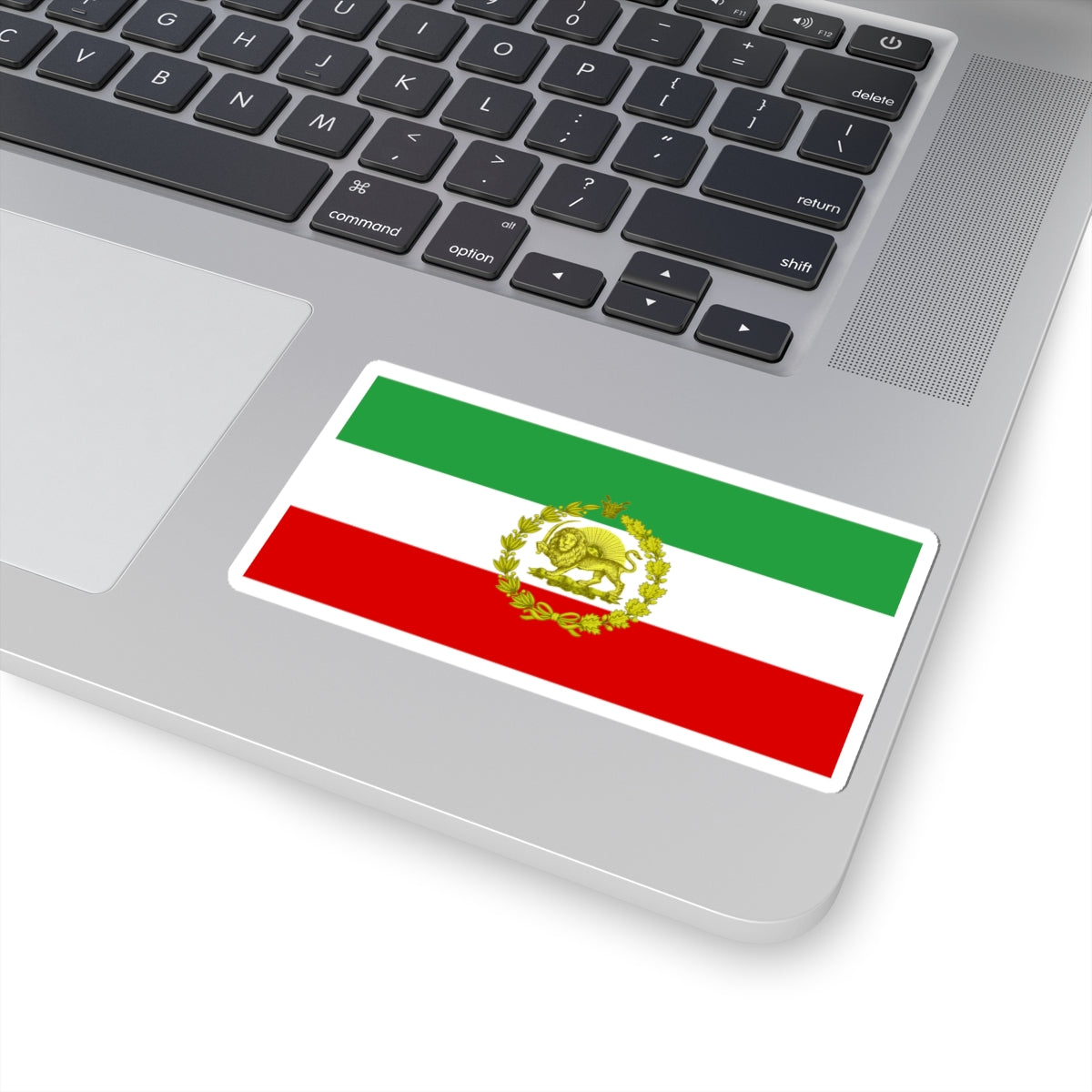 Post-constitutional Revolution War Flag of Persia (Iran) STICKER Vinyl Kiss-Cut Decal