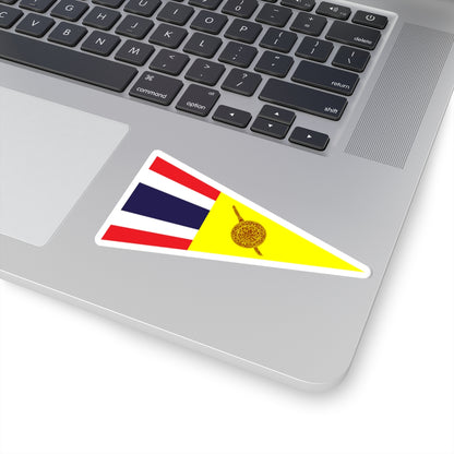 Thai Immigration Service Pennant 1979 (Thailand) STICKER Vinyl Kiss-Cut Decal