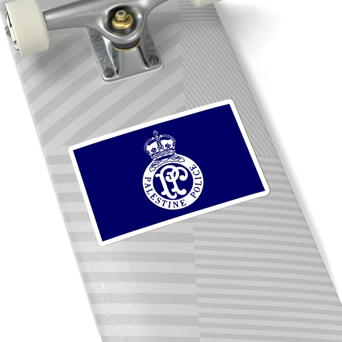Flag of the British Mandate Police (Israel) STICKER Vinyl Kiss-Cut Decal