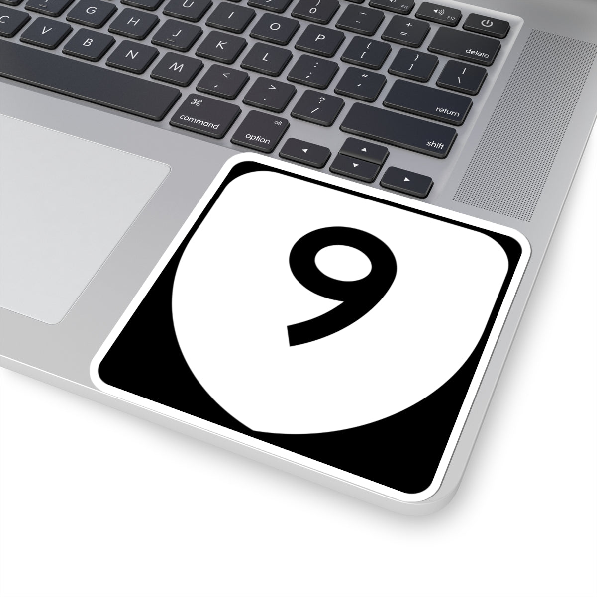 Virginia 9 (Virginia) (Road Sign) STICKER Vinyl Kiss-Cut Decal