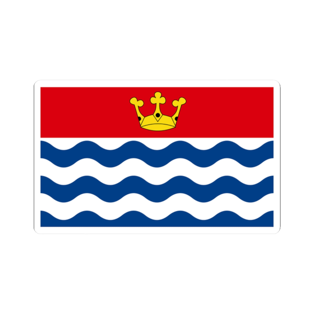 Flag of Greater London (England) STICKER Vinyl Kiss-Cut Decal