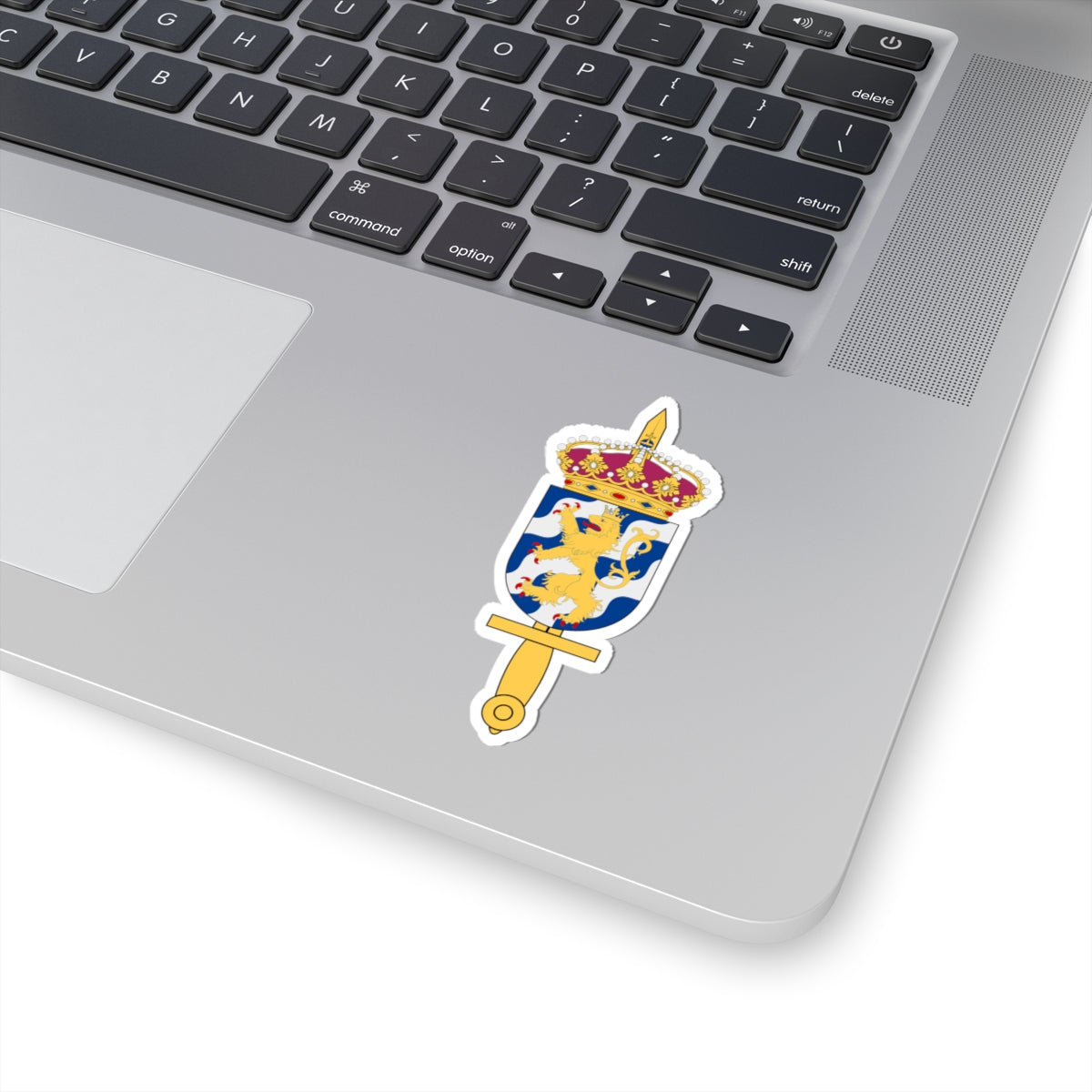 Södra militärdistriktsstaben vapen (Sweden) (Coat of Arms) STICKER Vinyl Kiss-Cut Decal