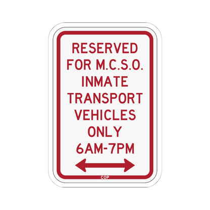 PBOT Road sign P4125D (Oregon) (Road Sign) STICKER Vinyl Kiss-Cut Decal