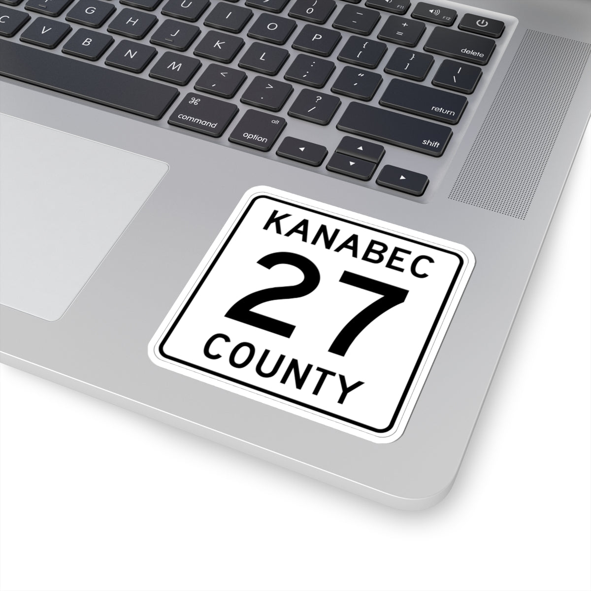 Kanabec County 27 MN (Minnesota) (Road Sign) STICKER Vinyl Kiss-Cut Decal