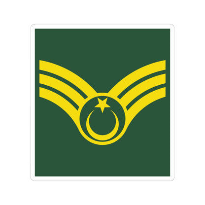 Army TUR OR 06 (Turkey) (Military Rank) STICKER Vinyl Kiss-Cut Decal