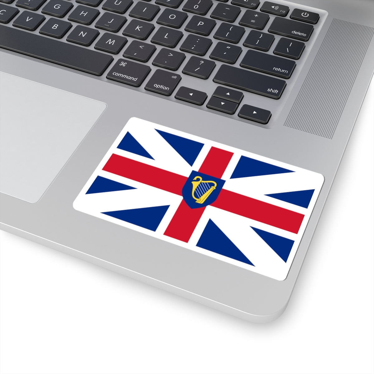 Flag of the Commonwealth 1658-1660 (England) STICKER Vinyl Kiss-Cut Decal