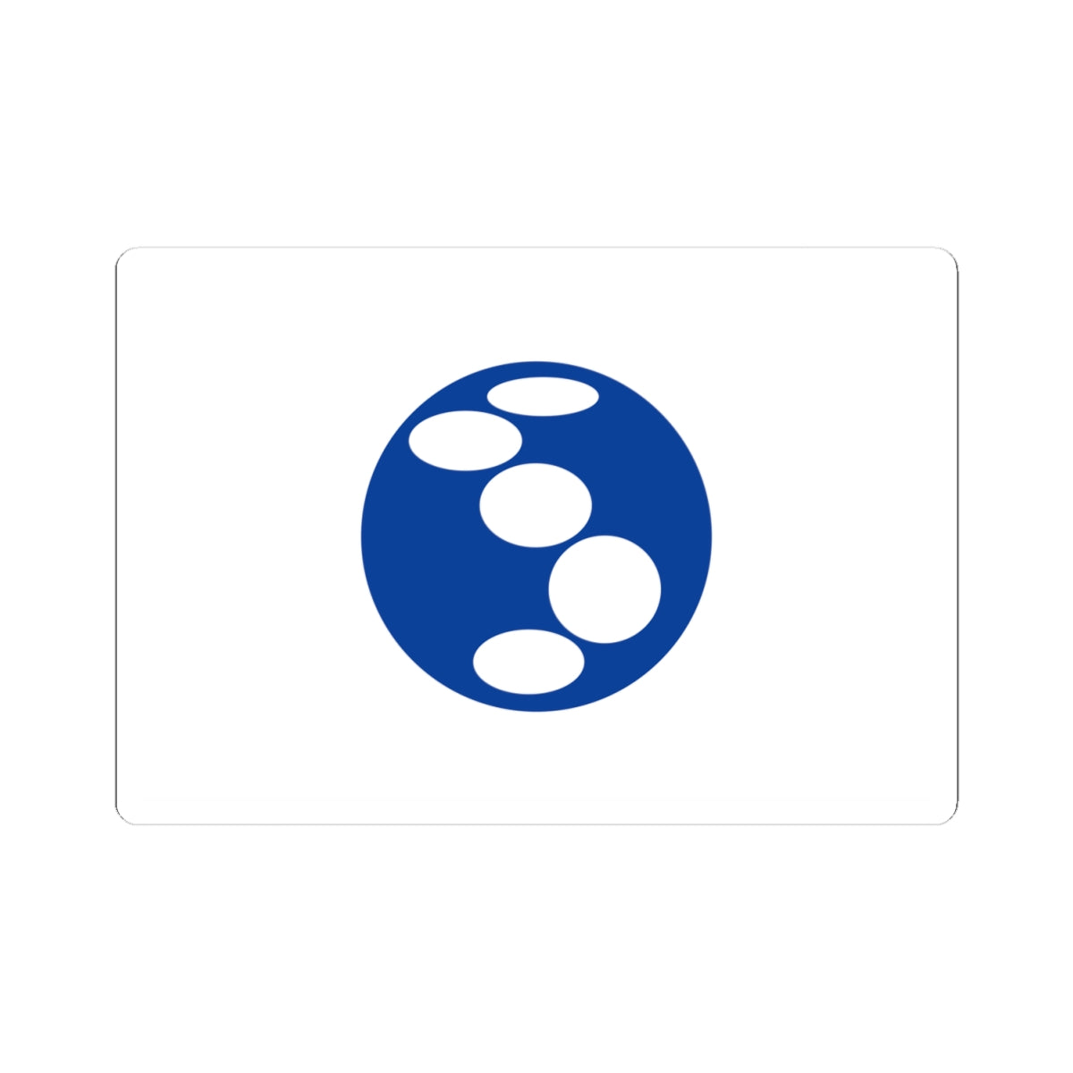 Flag of Saikai Nagasaki (Japan) STICKER Vinyl Kiss-Cut Decal