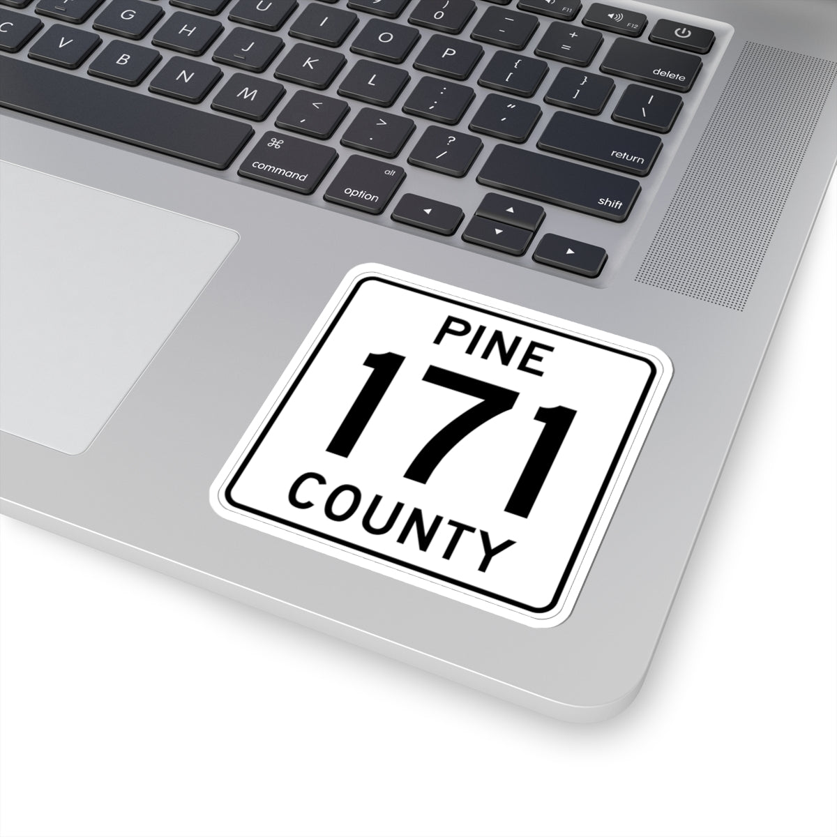 Pine County Route 171 MN (Minnesota) (Road Sign) STICKER Vinyl Kiss-Cut Decal