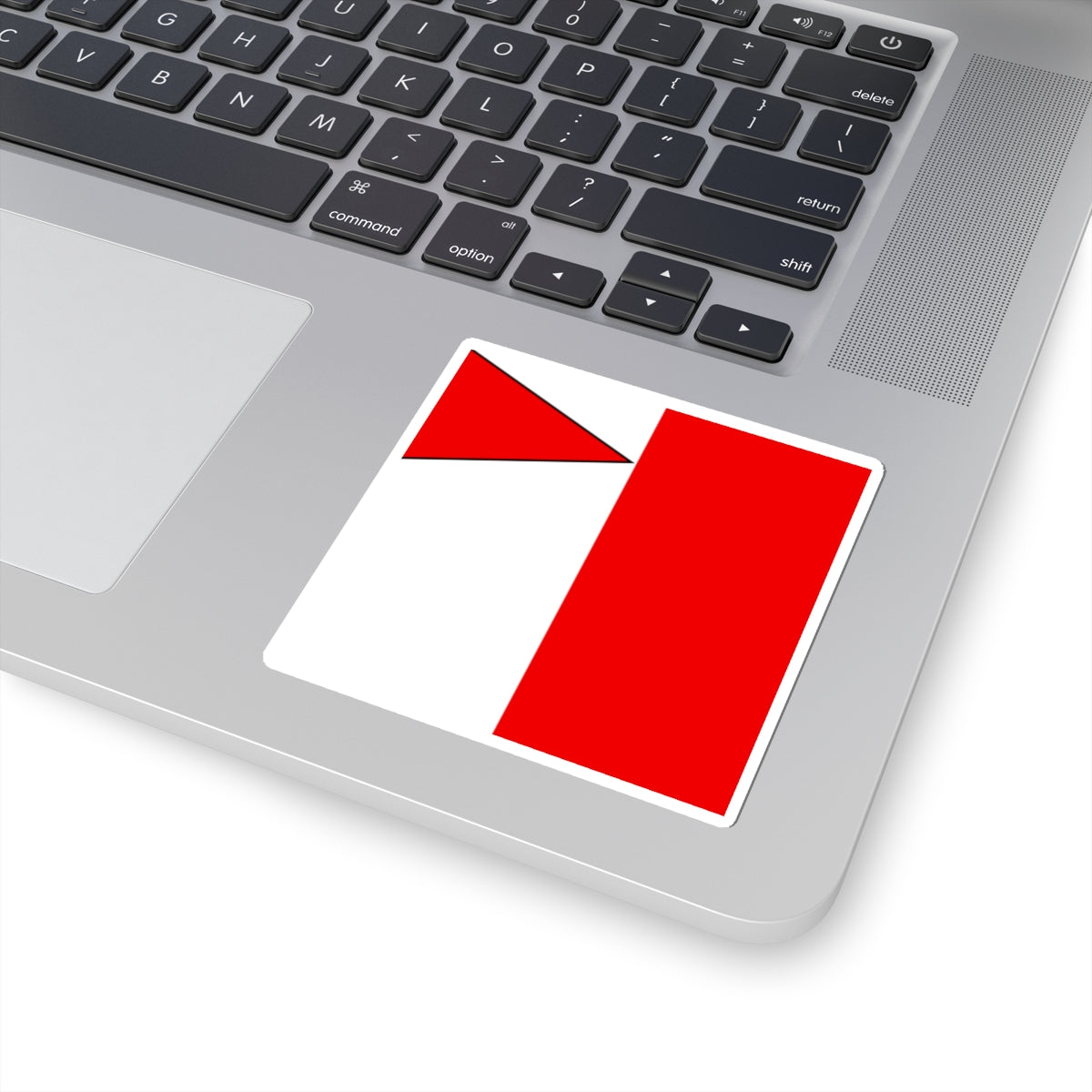 CHE Obernau LU Flag (Switzerland) STICKER Vinyl Kiss-Cut Decal