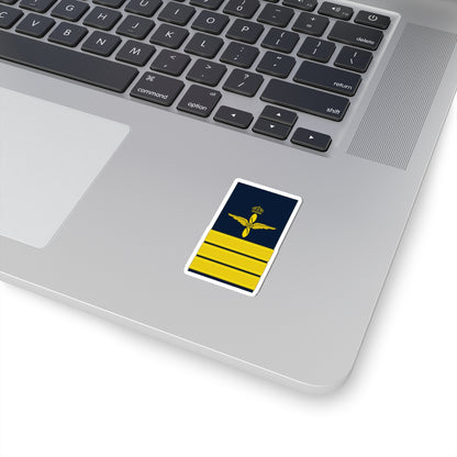 OF 4 Överstelöjtnant FV hylsa (Sweden) (Military Rank) STICKER Vinyl Kiss-Cut Decal