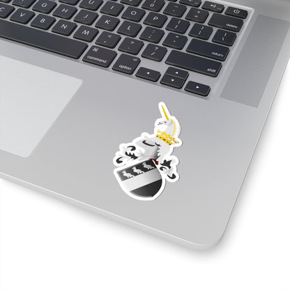 Baenst wapen (Netherlands) (Coat of Arms) STICKER Vinyl Kiss-Cut Decal