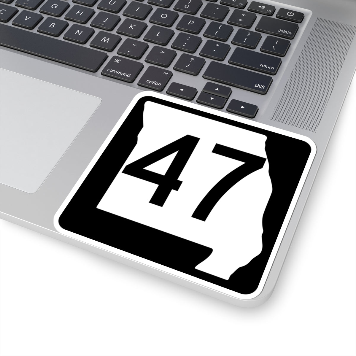 MO-47 (Missouri) (Road Sign) STICKER Vinyl Kiss-Cut Decal