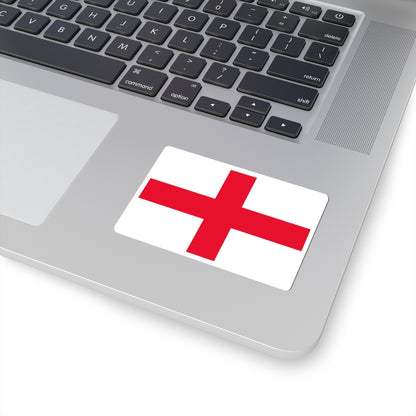 Flag of Guernsey 1936 (United Kingdom) STICKER Vinyl Kiss-Cut Decal