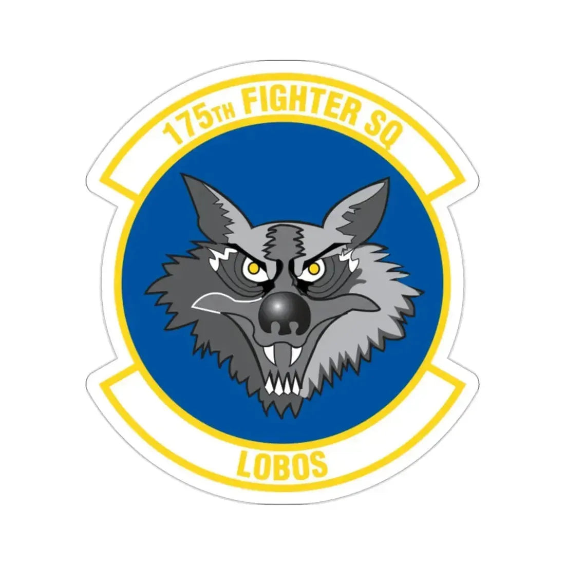 175th Fighter Squadron (U.S. Air Force) STICKER Vinyl Die-Cut Decal - The Sticker Space