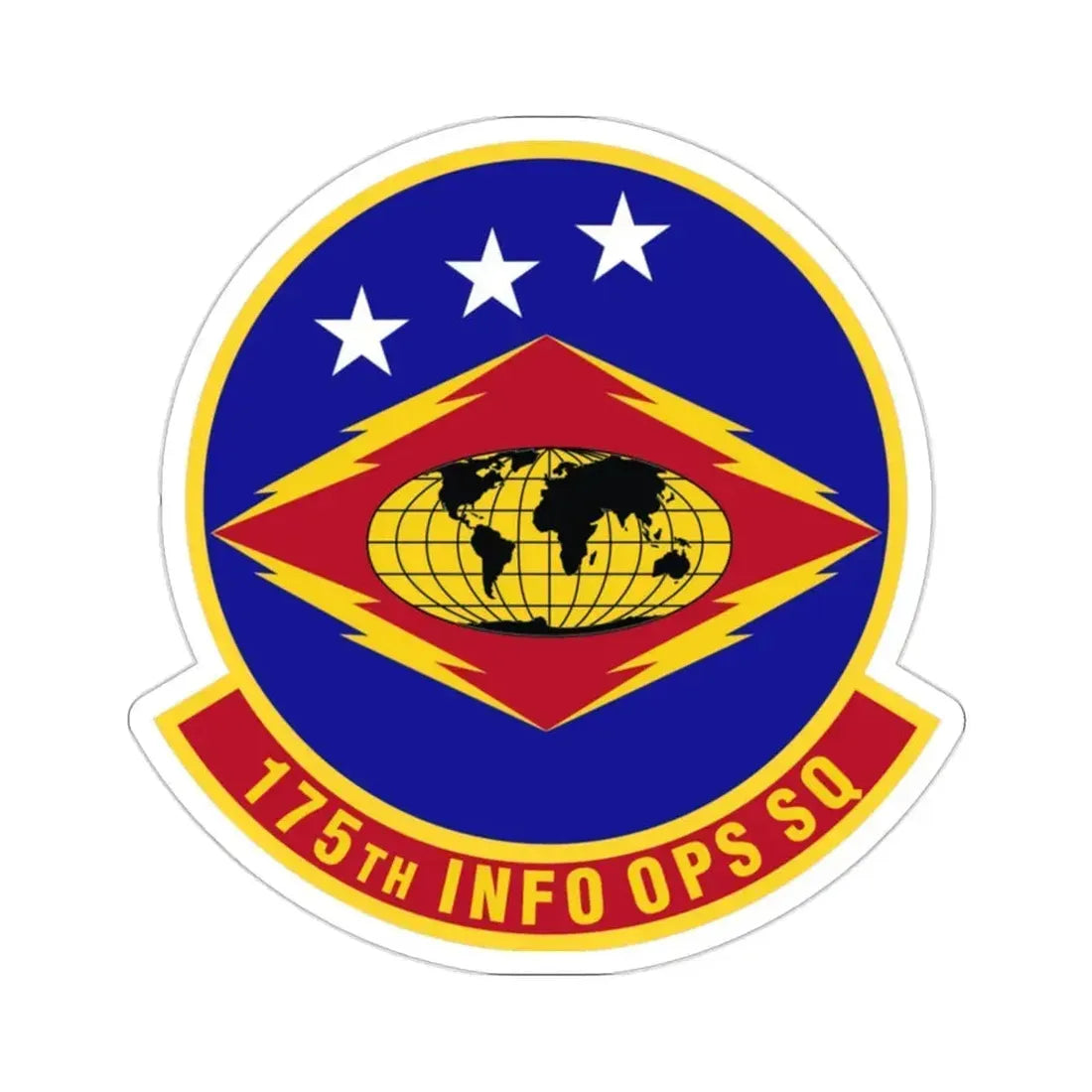 175th Information Operations Squadron (U.S. Air Force) STICKER Vinyl Die-Cut Decal 2 Inch - The Sticker Space