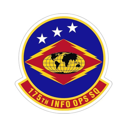 175th Information Operations Squadron (U.S. Air Force) STICKER Vinyl Die-Cut Decal 4 Inch - The Sticker Space