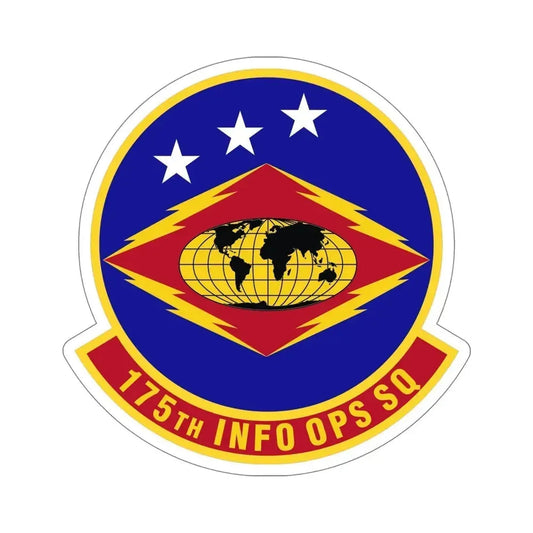 175th Information Operations Squadron (U.S. Air Force) STICKER Vinyl Die-Cut Decal 6 Inch - The Sticker Space