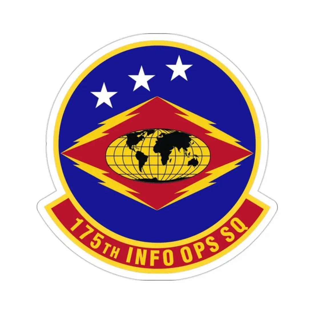 175th Information Operations Squadron (U.S. Air Force) STICKER Vinyl Die-Cut Decal - The Sticker Space