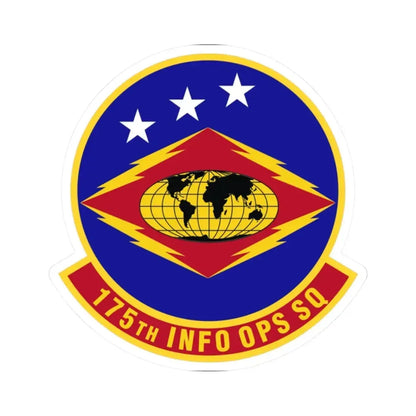 175th Information Operations Squadron (U.S. Air Force) STICKER Vinyl Kiss-Cut Decal 2 Inch White - The Sticker Space
