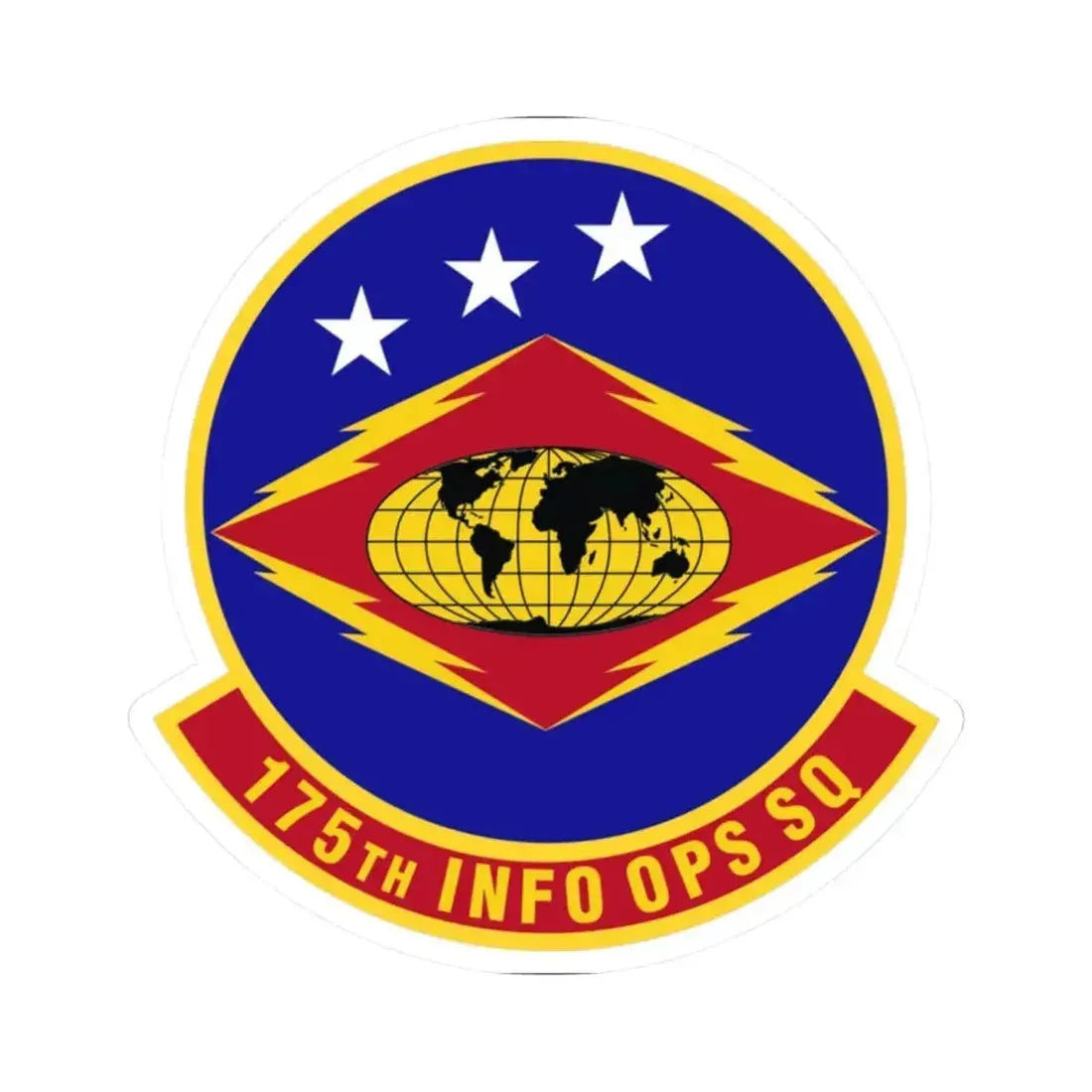 175th Information Operations Squadron (U.S. Air Force) STICKER Vinyl Kiss-Cut Decal - The Sticker Space