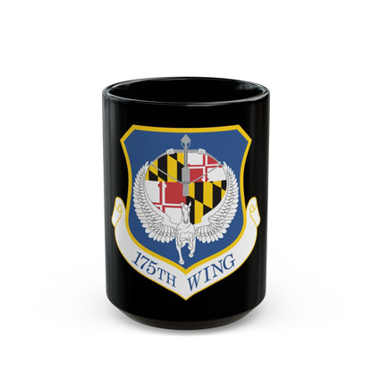 175th Wing (U.S. Air Force) Black Coffee Mug-15oz-The Sticker Space