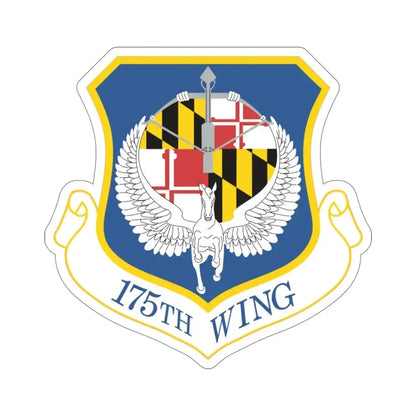 175th Wing (U.S. Air Force) STICKER Vinyl Die-Cut Decal 4 Inch - The Sticker Space