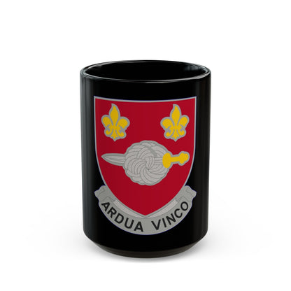 176 Engineer Battalion (U.S. Army) Black Coffee Mug-15oz-The Sticker Space