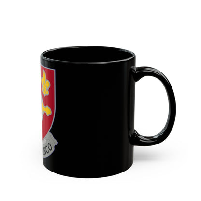 176 Engineer Battalion (U.S. Army) Black Coffee Mug-The Sticker Space