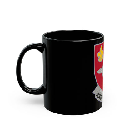 176 Engineer Battalion (U.S. Army) Black Coffee Mug-The Sticker Space