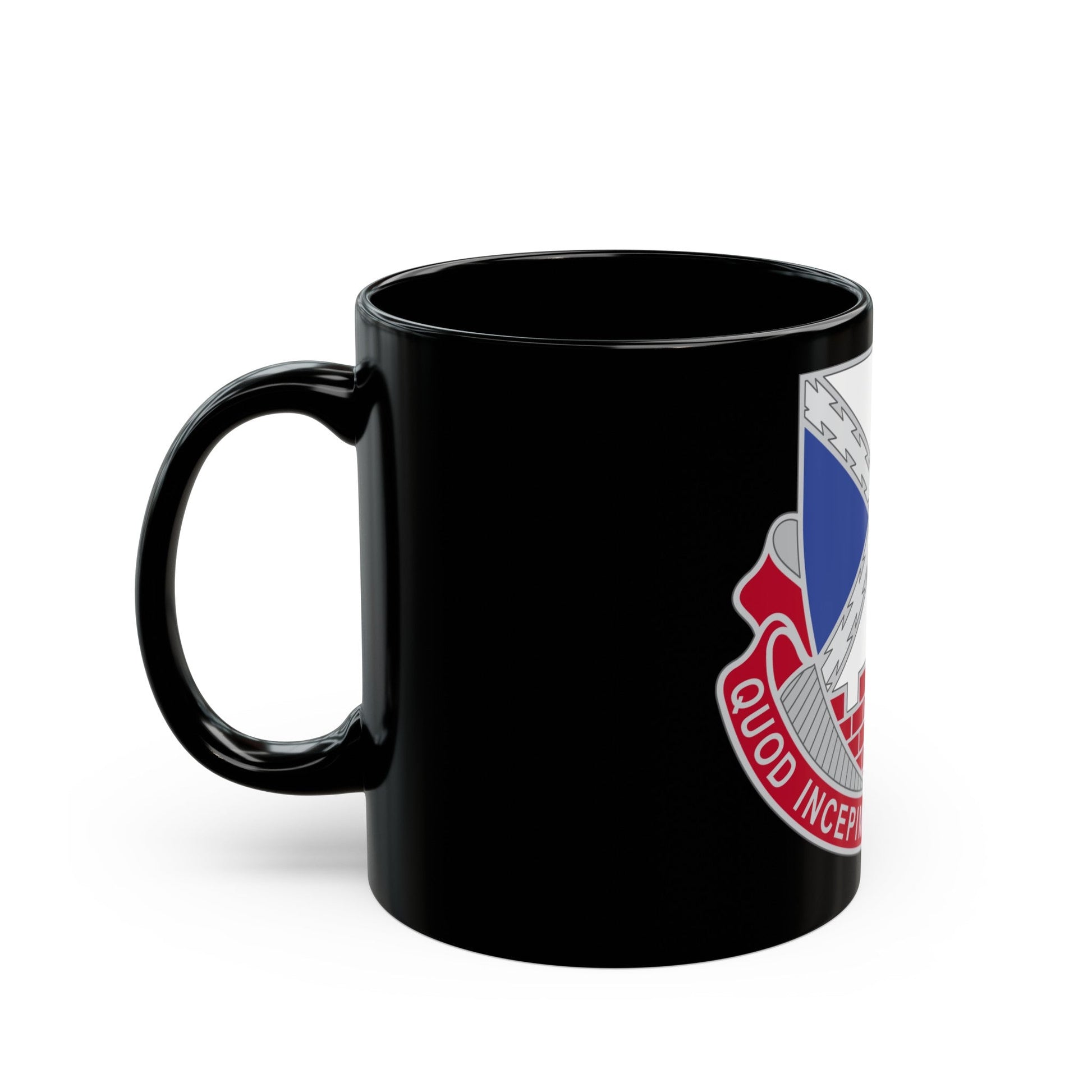 176 Engineer Brigade 2 (U.S. Army) Black Coffee Mug-The Sticker Space