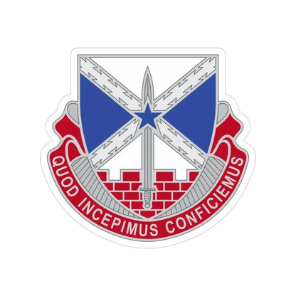 176 Engineer Brigade 2 (U.S. Army) Transparent STICKER Die-Cut Vinyl Decal 3 Inch - The Sticker Space