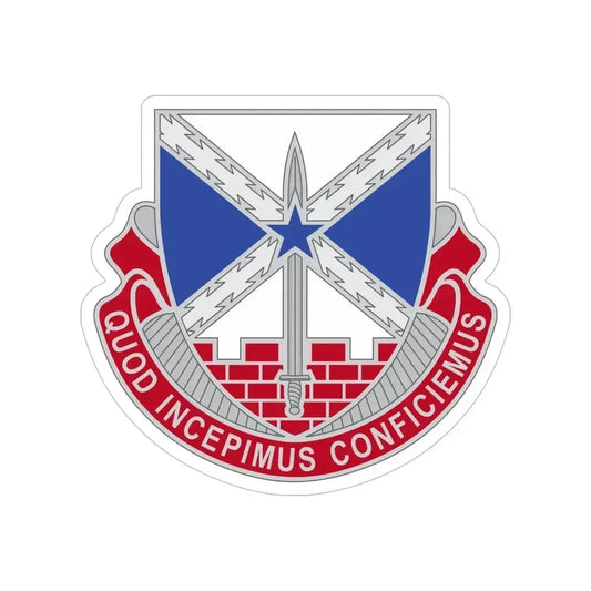 176 Engineer Brigade 2 (U.S. Army) Transparent STICKER Die-Cut Vinyl Decal 6 Inch - The Sticker Space