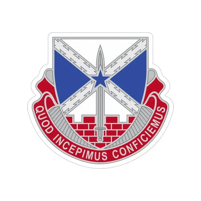 176 Engineer Brigade 2 (U.S. Army) Transparent STICKER Die-Cut Vinyl Decal 6 Inch - The Sticker Space