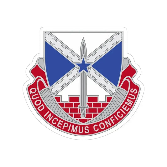 176 Engineer Brigade 2 (U.S. Army) Transparent STICKER Die-Cut Vinyl Decal 6 Inch - The Sticker Space