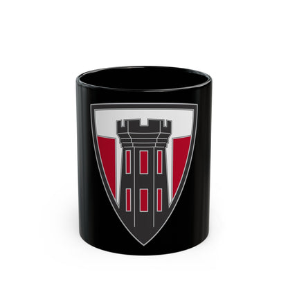 176 Engineer Brigade 3 (U.S. Army) Black Coffee Mug-11oz-The Sticker Space