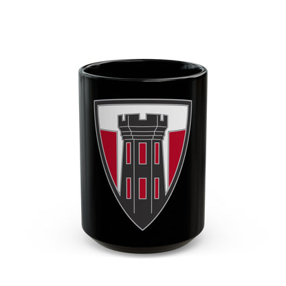 176 Engineer Brigade 3 (U.S. Army) Black Coffee Mug-15oz-The Sticker Space