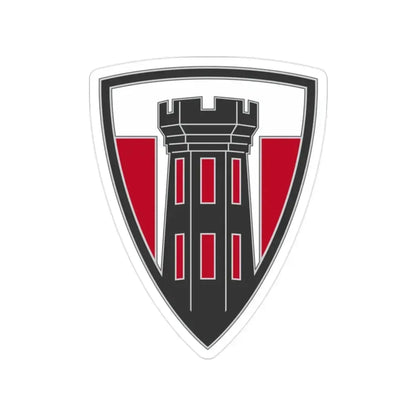 176 Engineer Brigade 3 (U.S. Army) Transparent STICKER Die-Cut Vinyl Decal 2 Inch - The Sticker Space