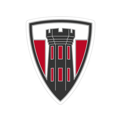 176 Engineer Brigade 3 (U.S. Army) Transparent STICKER Die-Cut Vinyl Decal 5 Inch - The Sticker Space
