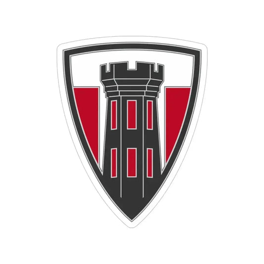 176 Engineer Brigade 3 (U.S. Army) Transparent STICKER Die-Cut Vinyl Decal 6 Inch - The Sticker Space