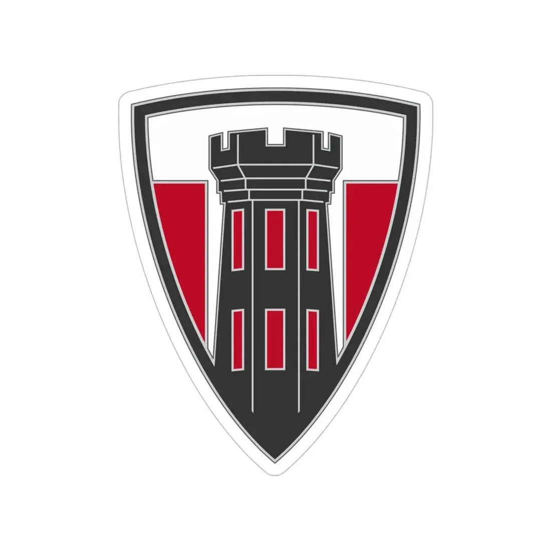 176 Engineer Brigade 3 (U.S. Army) Transparent STICKER Die-Cut Vinyl Decal - The Sticker Space